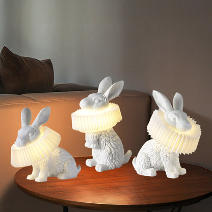 Rabbit X Art Deco Material Table Lamp