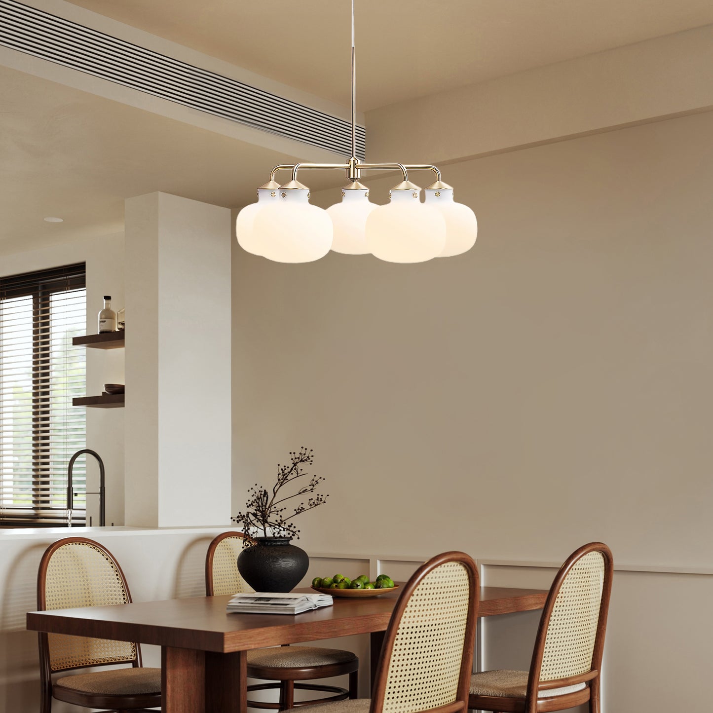 Raito Modern Crystal Pendant Lamp