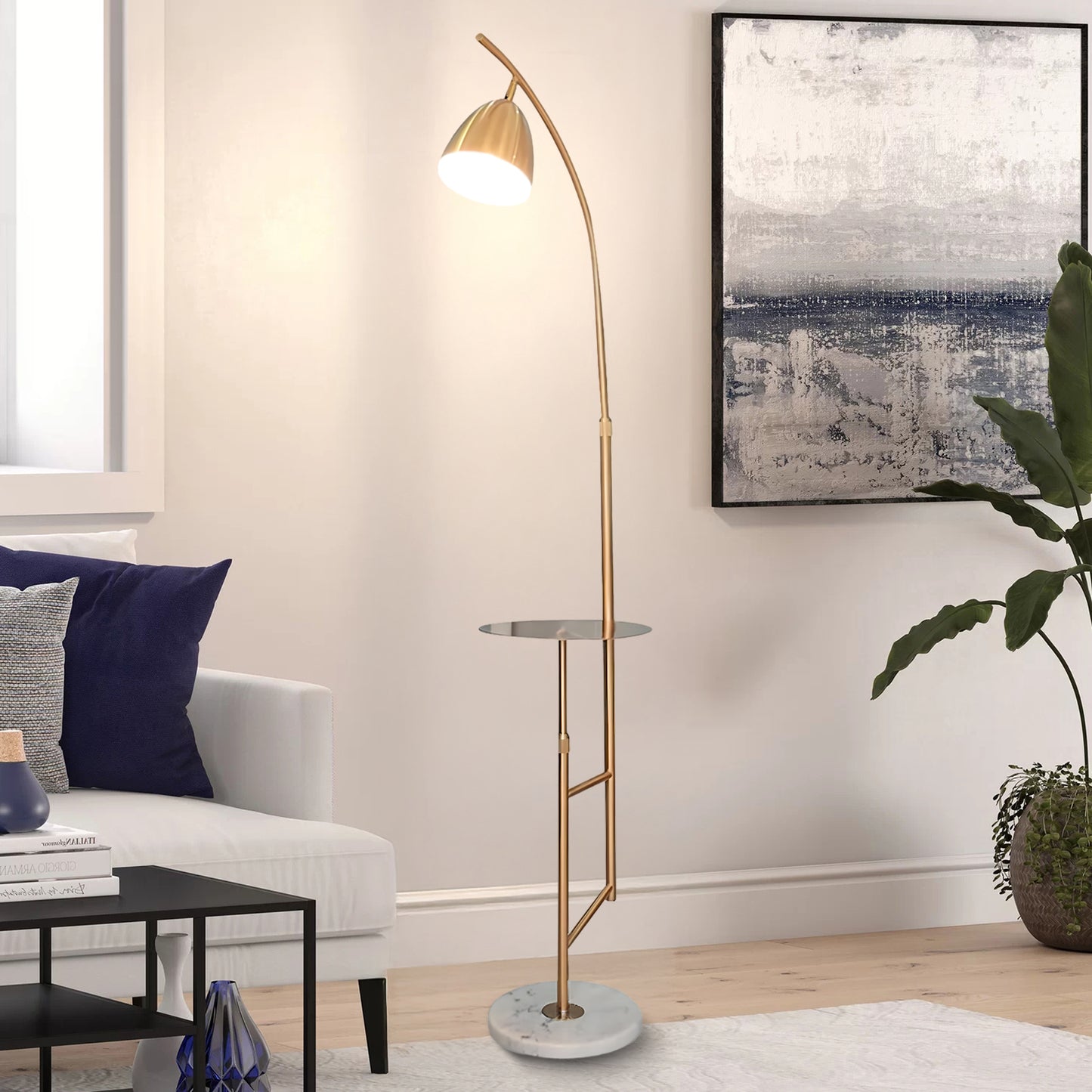 Rani Modern Metal Floor Lamp