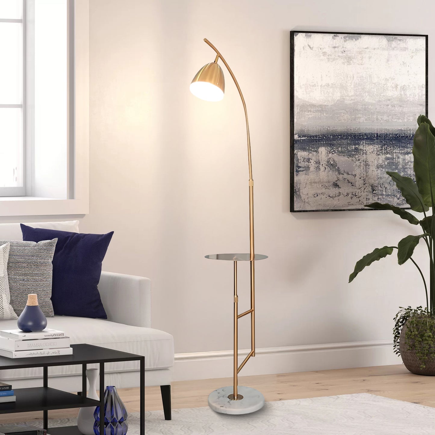 Rani Modern Metal Floor Lamp