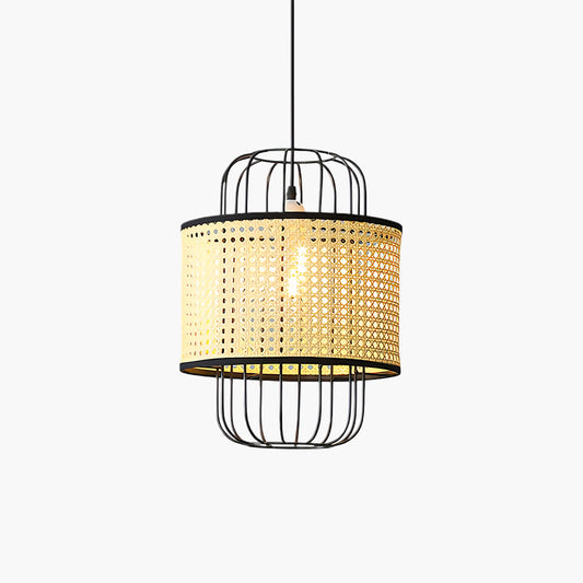 Rattan Aru Modern Metal Pendant Lamp