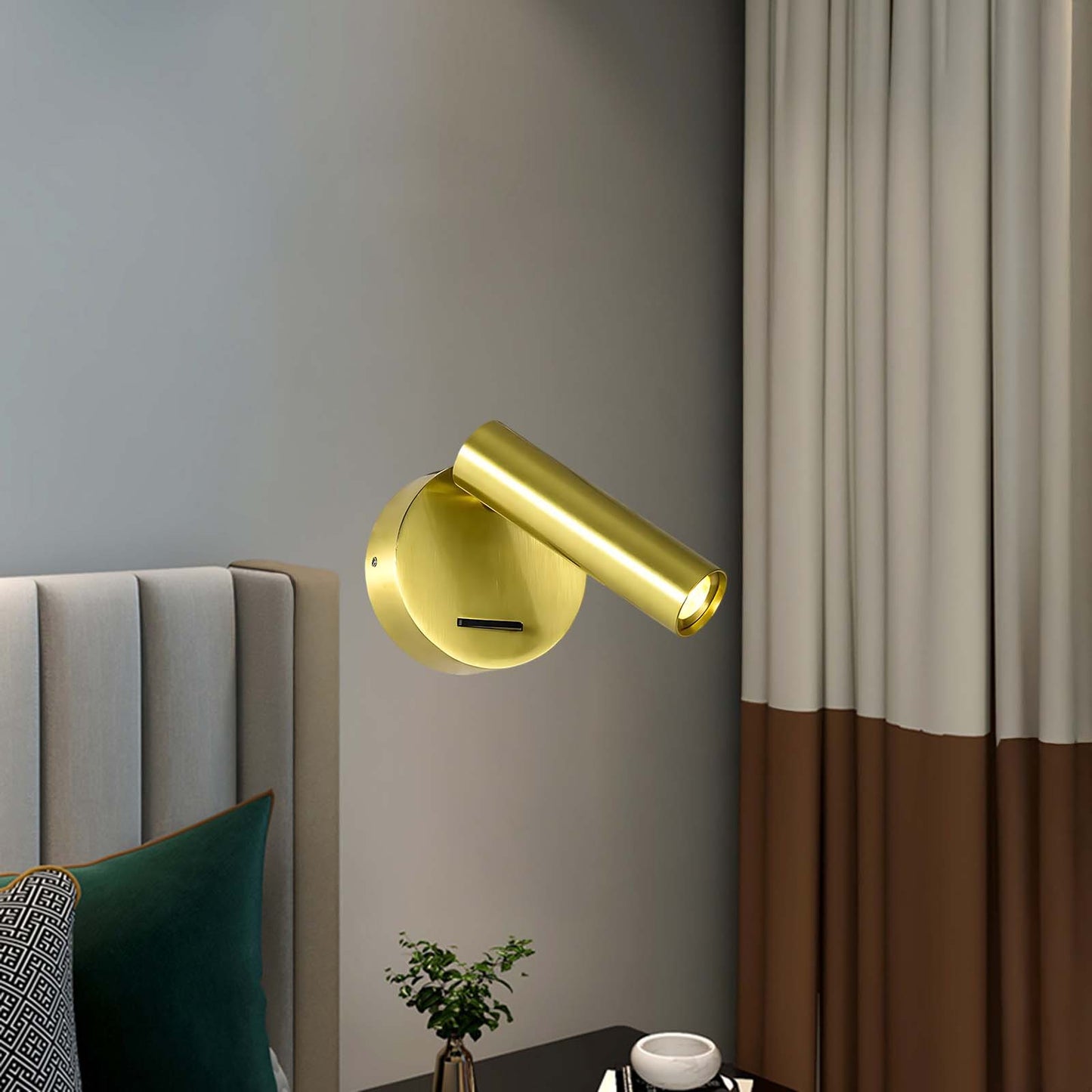 Reading LED Bedroom Minimalist Metal Wall Lamp