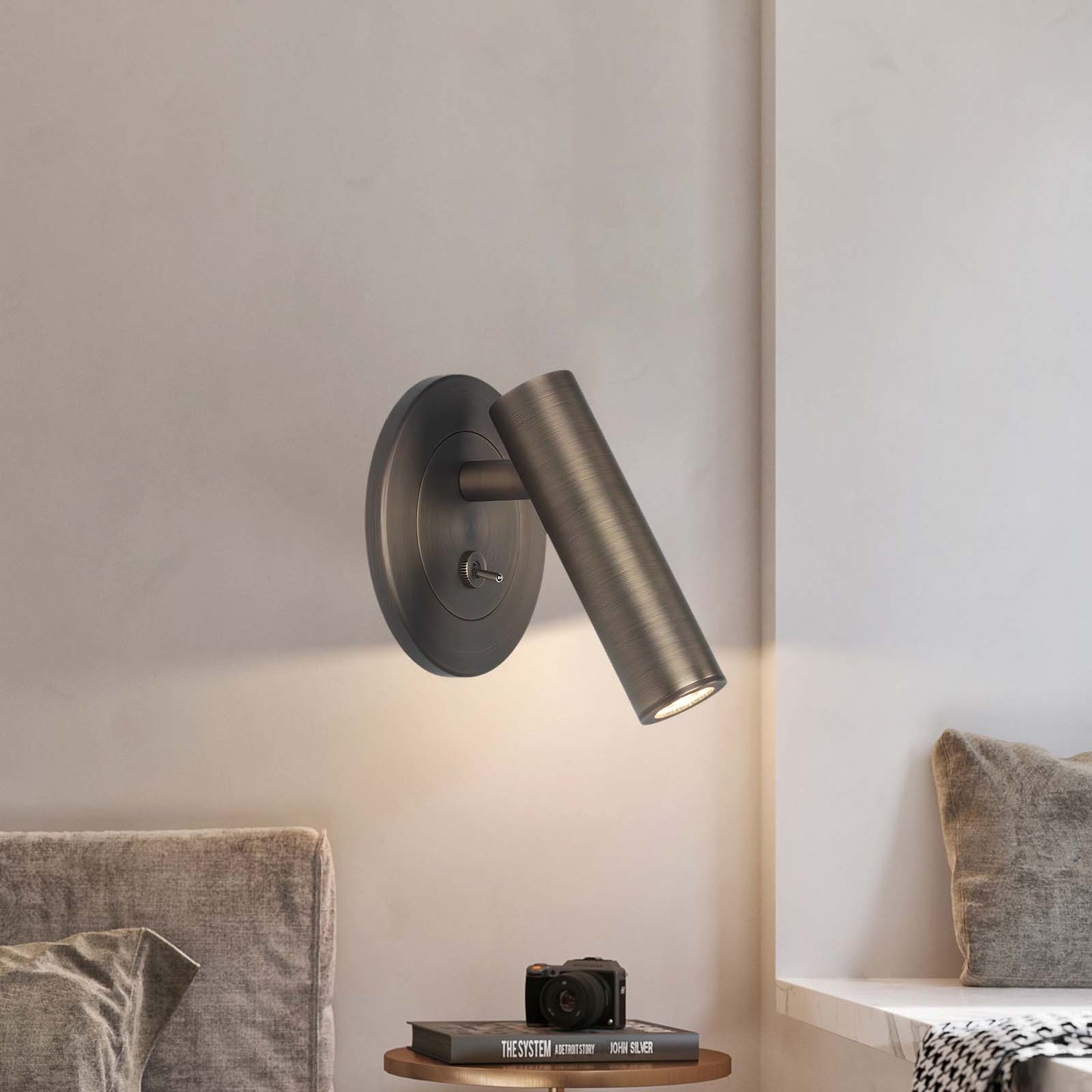 Reading Minimalist Metal Wall Lamp