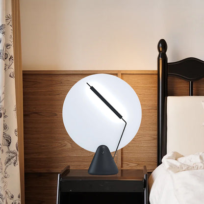 Record Eclectic Metal Table Lamp