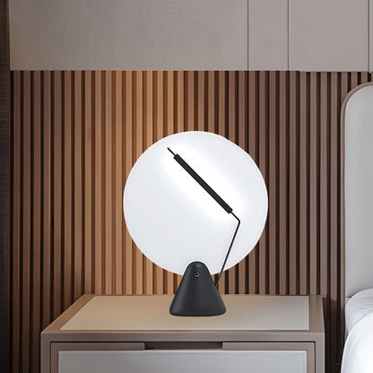 Record Eclectic Metal Table Lamp