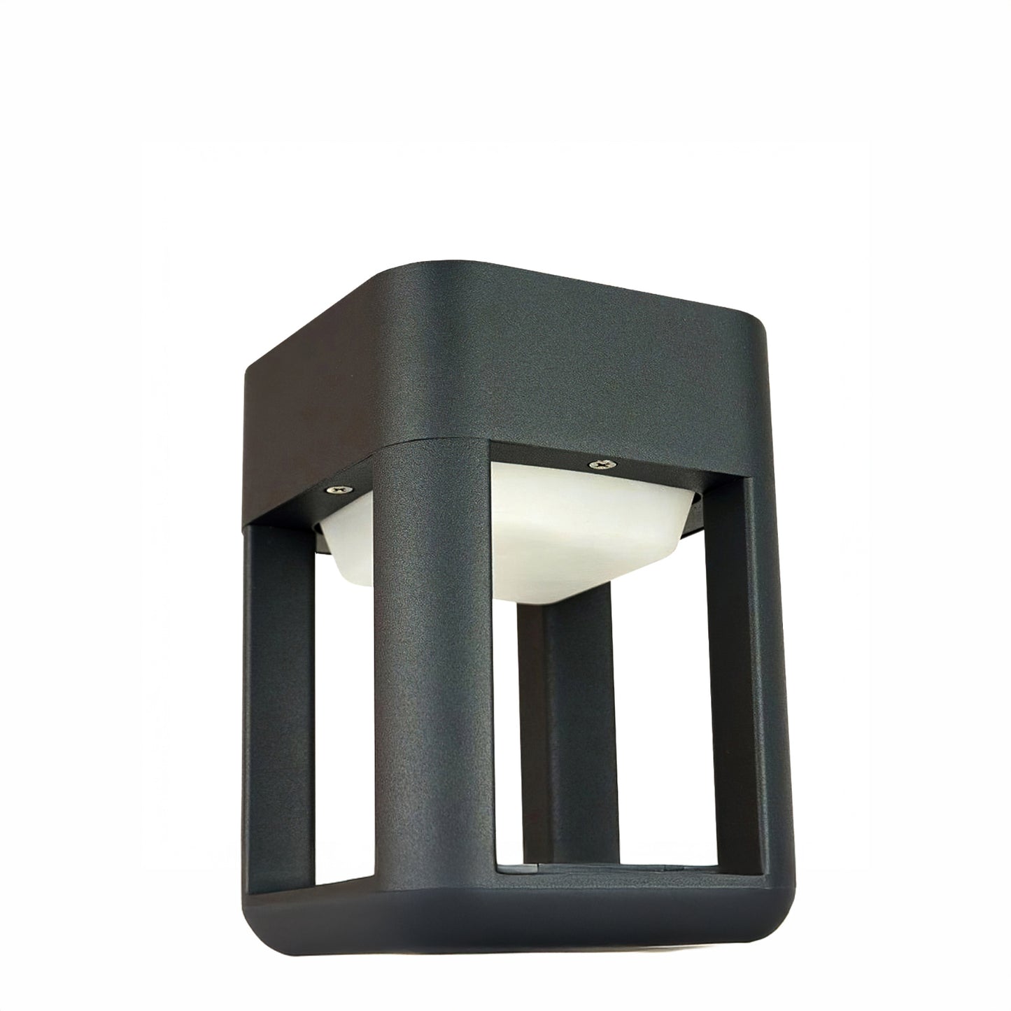 Rectangular Column Garden Modern Aluminum Outdoor Light