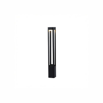 Rectangular Column Garden Modern Aluminum Outdoor Light