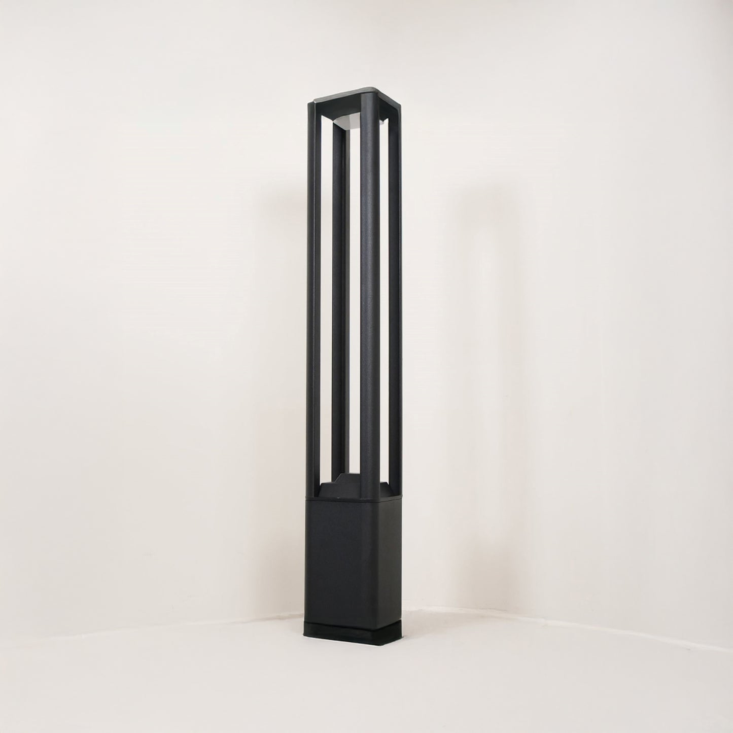 Rectangular Column Garden Modern Aluminum Outdoor Light