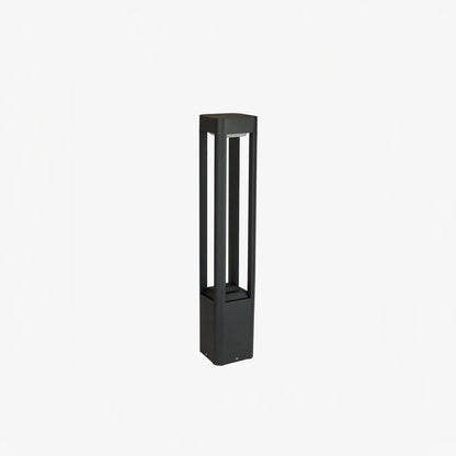 Rectangular Column Garden Modern Aluminum Outdoor Light