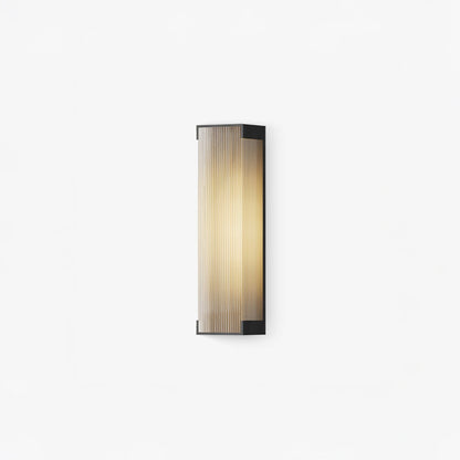 Rectangular Outdoor Modern Steel Wall Light