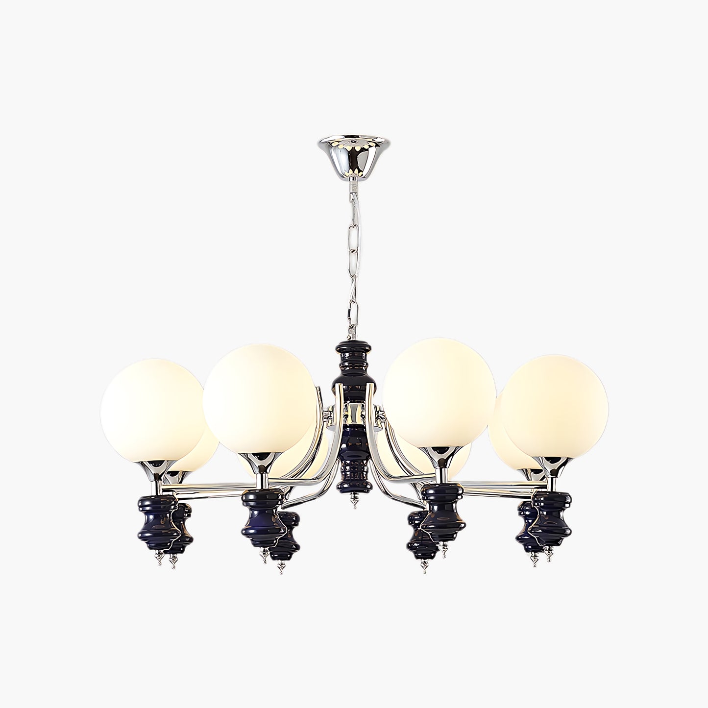 Regal Orb Traditional Crystal Chandelier