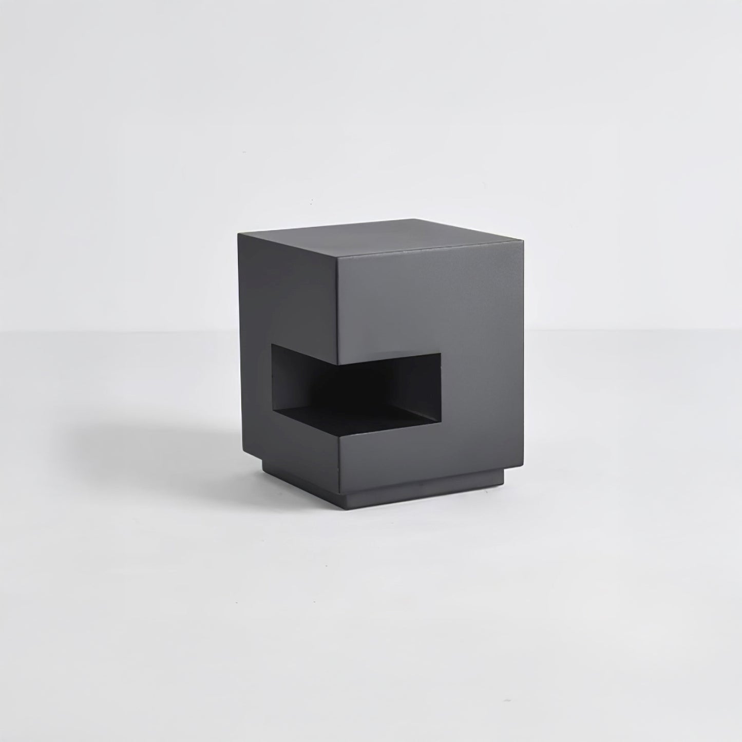 Regular Cube Post Eclectic Metal Outdoor Light