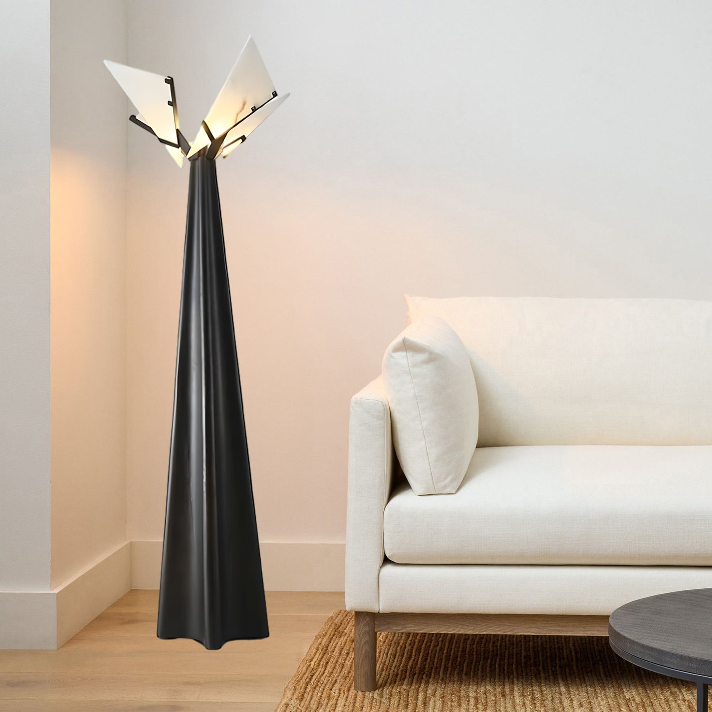 Religieuse Modern Metal Floor Lamp