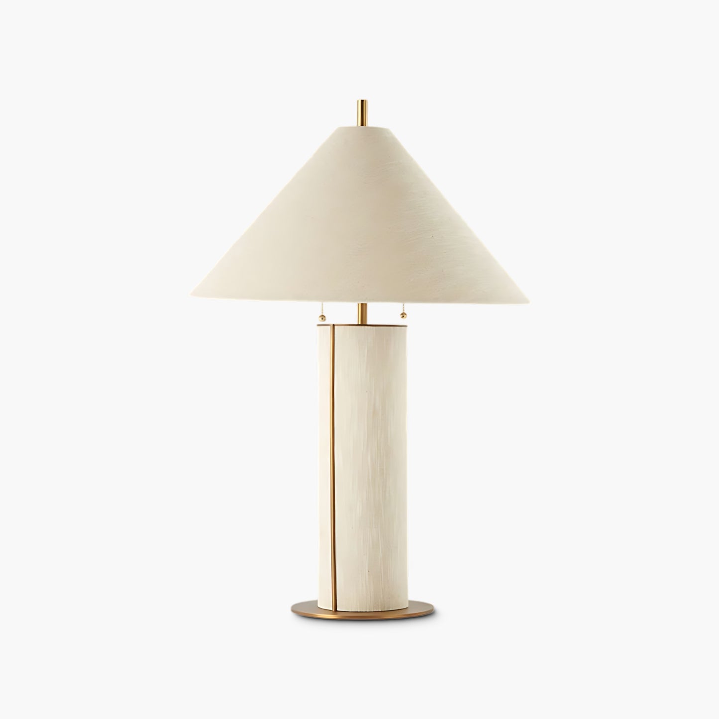 Remi Linen Luxury Metal Table Lamp