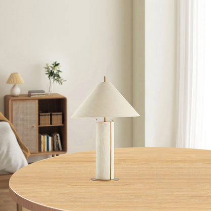 Remi Linen Luxury Metal Table Lamp