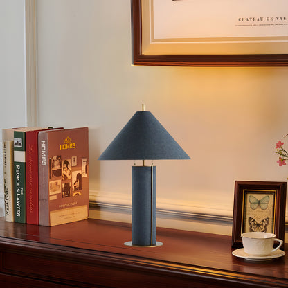 Remi Linen Luxury Metal Table Lamp