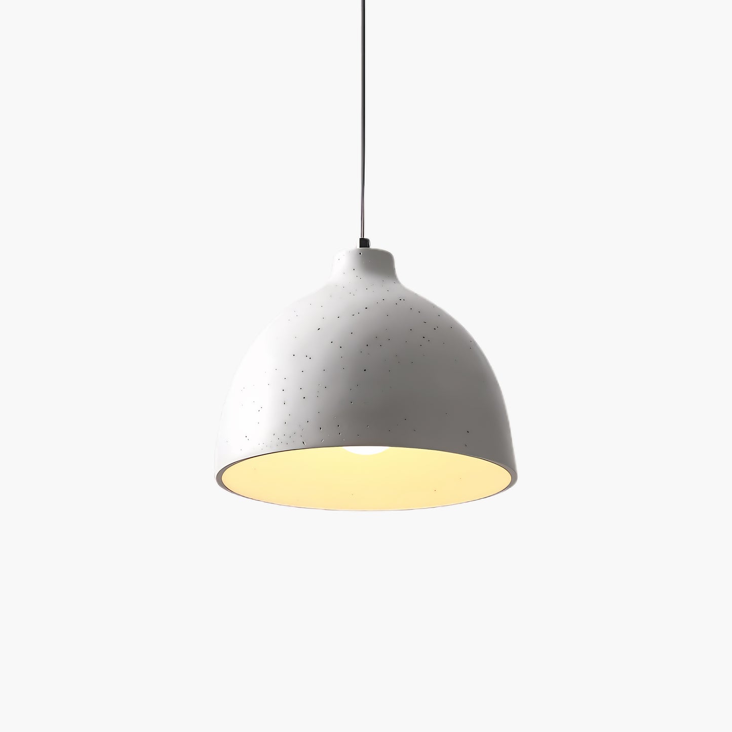 Resin Bowl Modern Metal Pendant Lamp