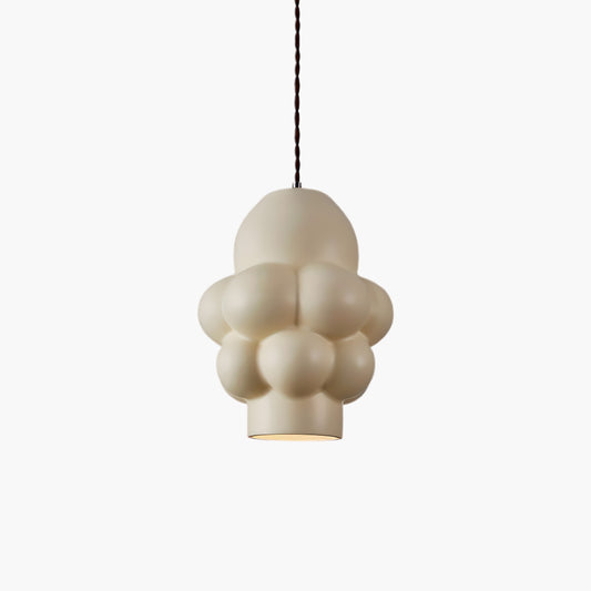 Resin Cream Rustic Material Pendant Lamp