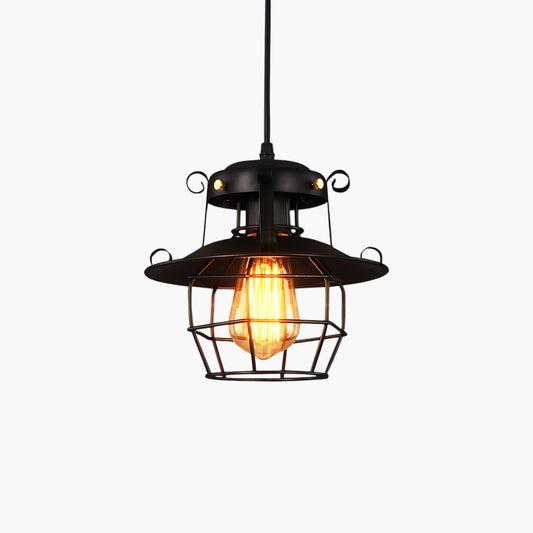 Birdcage Retro Material Pendant Light