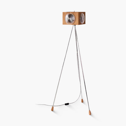 Camera Focus Floor Retro Crystal Lamp