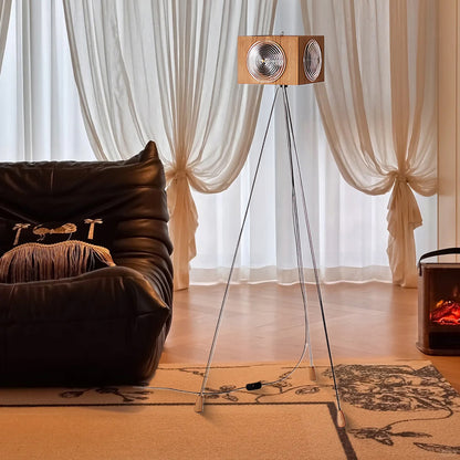 Camera Focus Floor Retro Crystal Lamp