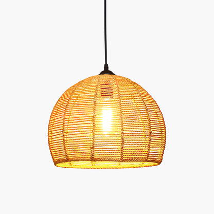 Hemp Rope Interesting Retro Material Pendant Light