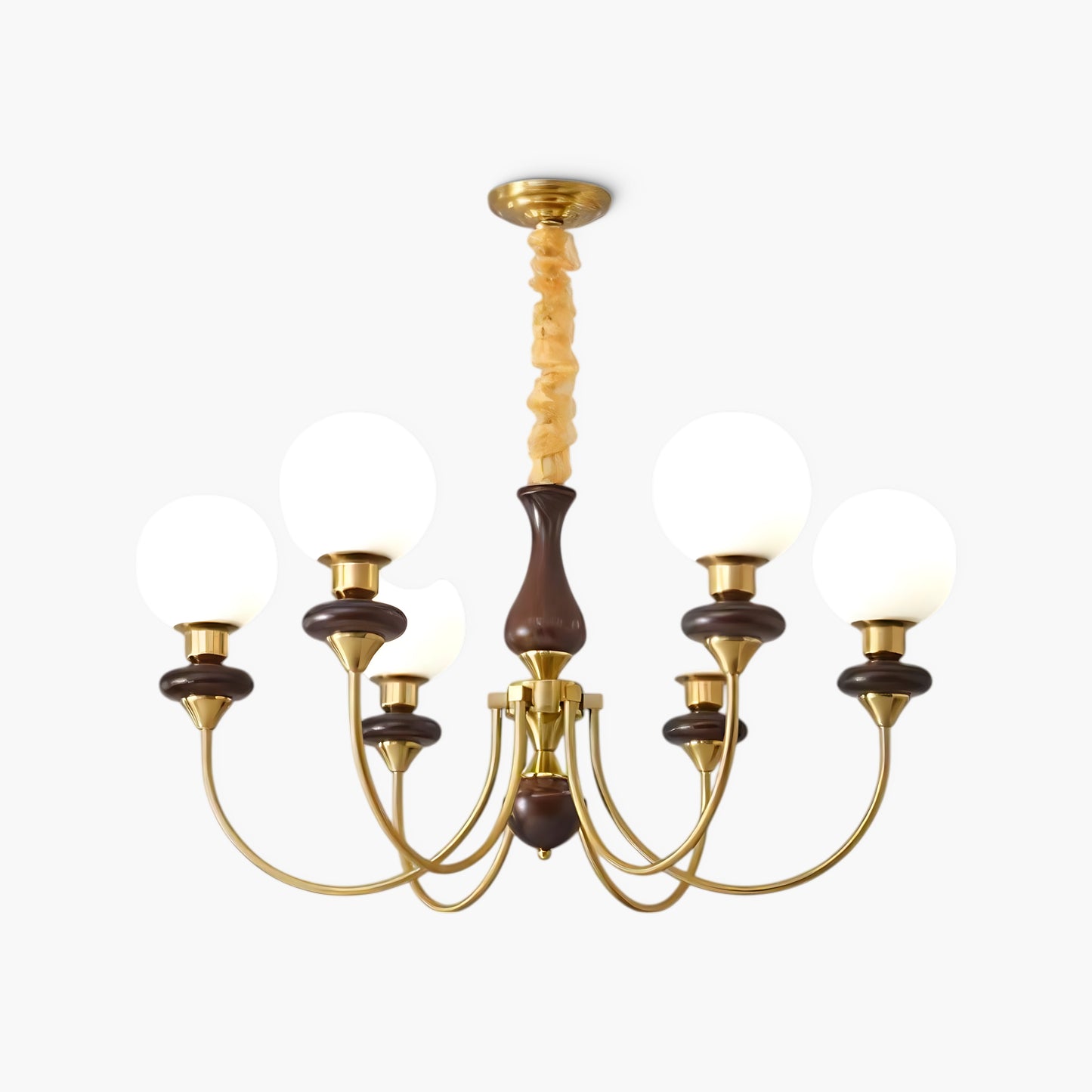 Monique Retro Crystal Chandelier