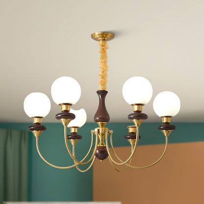 Monique Retro Crystal Chandelier