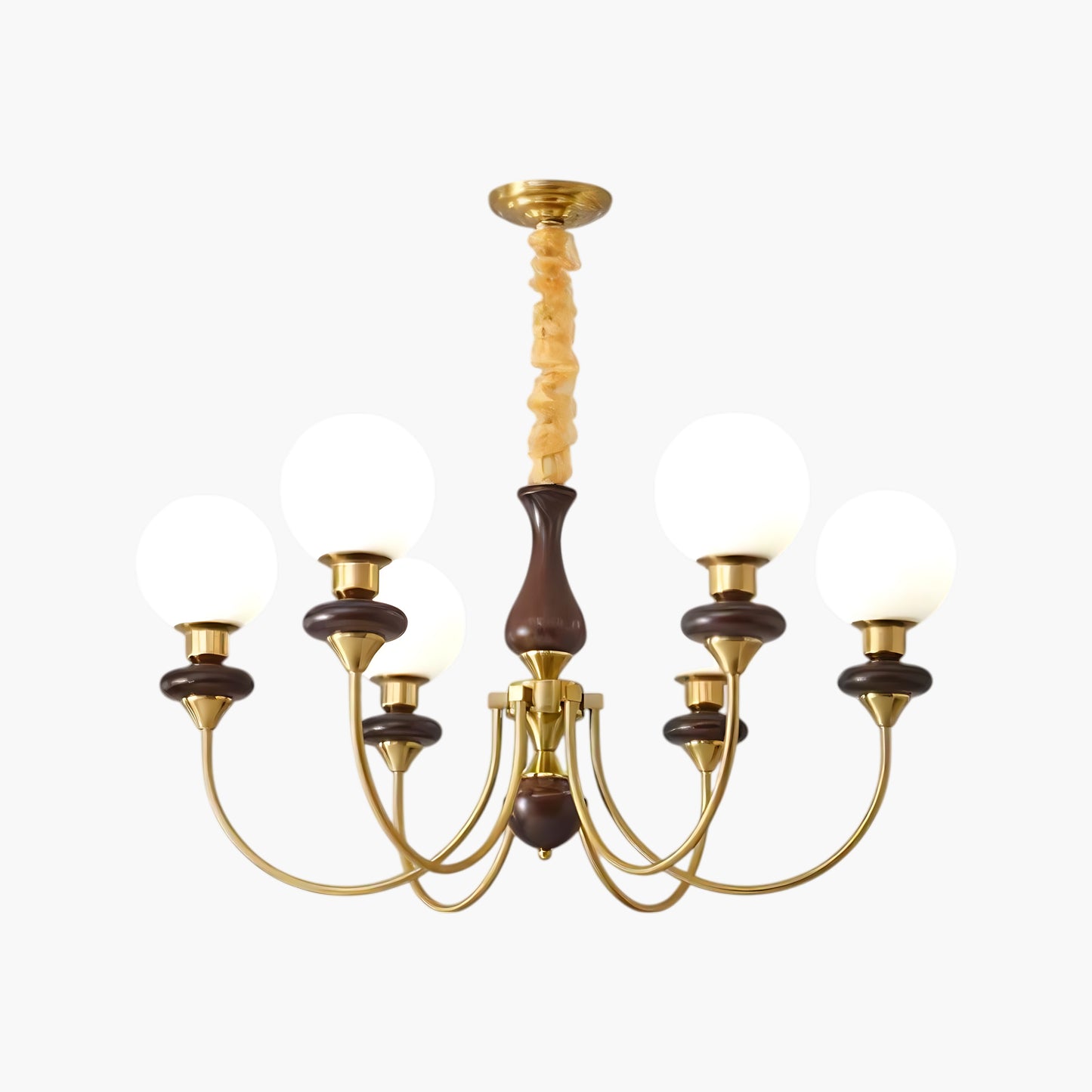 Monique Retro Crystal Chandelier