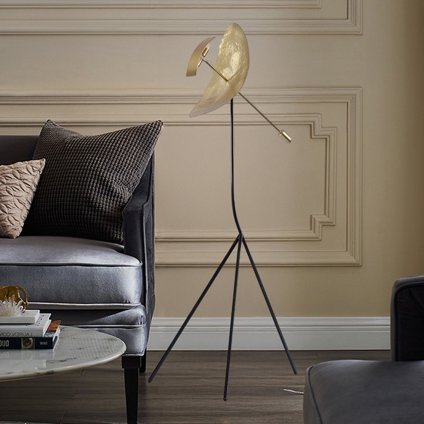 Ribot Eclectic Metal Floor Lamp