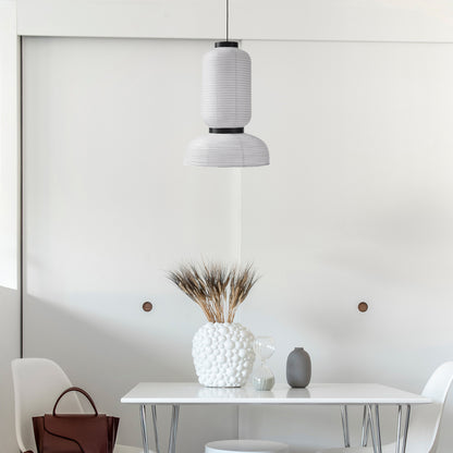 Rice Paper Lantern Modern Metal Pendant lamp