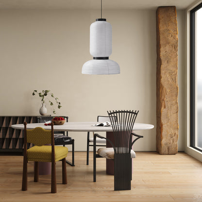 Rice Paper Lantern Modern Metal Pendant lamp