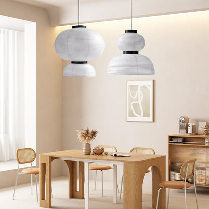 Rice Paper Lantern Modern Metal Pendant lamp