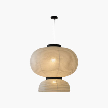 Rice Paper Lantern Modern Metal Pendant lamp