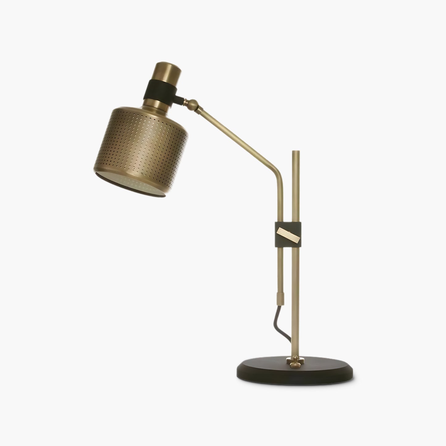 Riddle Eclectic Metal Table Lamp