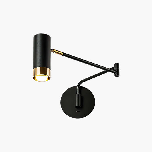 Ridge Arm Vintage Metal Wall Lamp