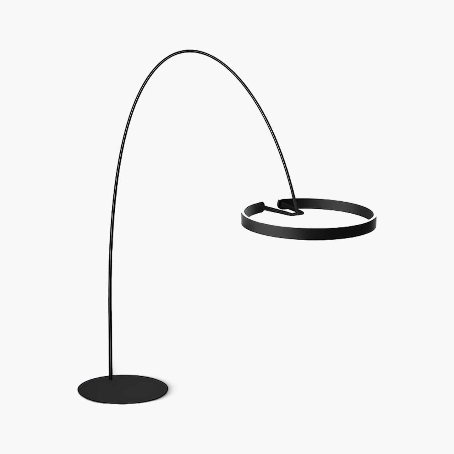 Ring Eclectic Metal Floor Light