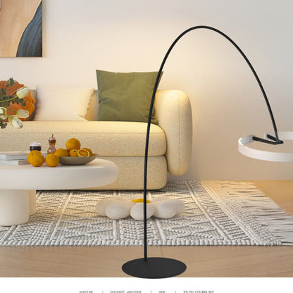 Ring Eclectic Metal Floor Light