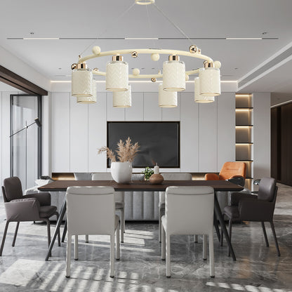 Ring Cup Modern Crystal Chandelier