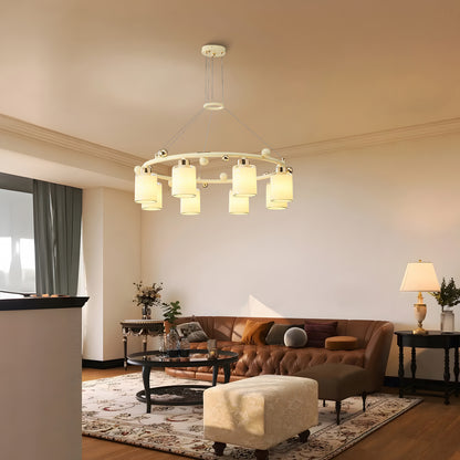 Ring Cup Modern Crystal Chandelier