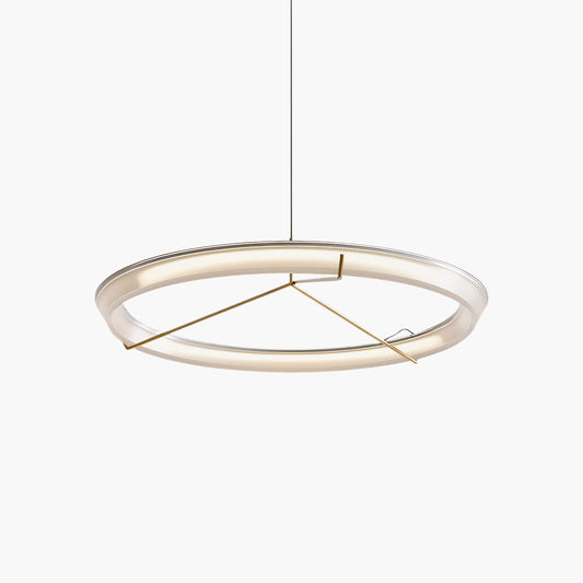 Ring Nodes Eclectic Metal Pendant Lamp