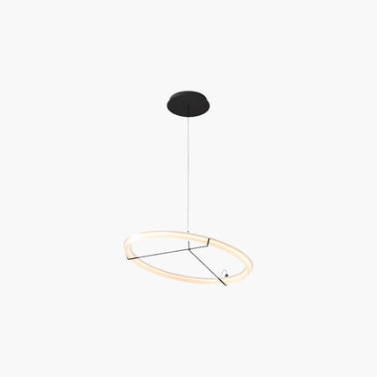 Ring Nodes Eclectic Metal Pendant Lamp