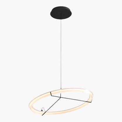 Ring Nodes Eclectic Metal Pendant Lamp