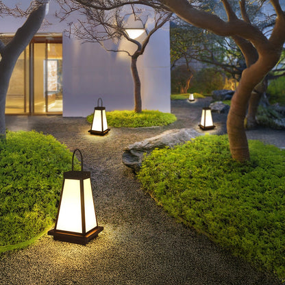 Roam Lantern Garden Luxury Steel Outdoor Lamp