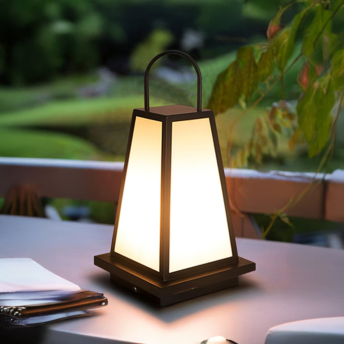 Roam Lantern Garden Luxury Steel Outdoor Lamp