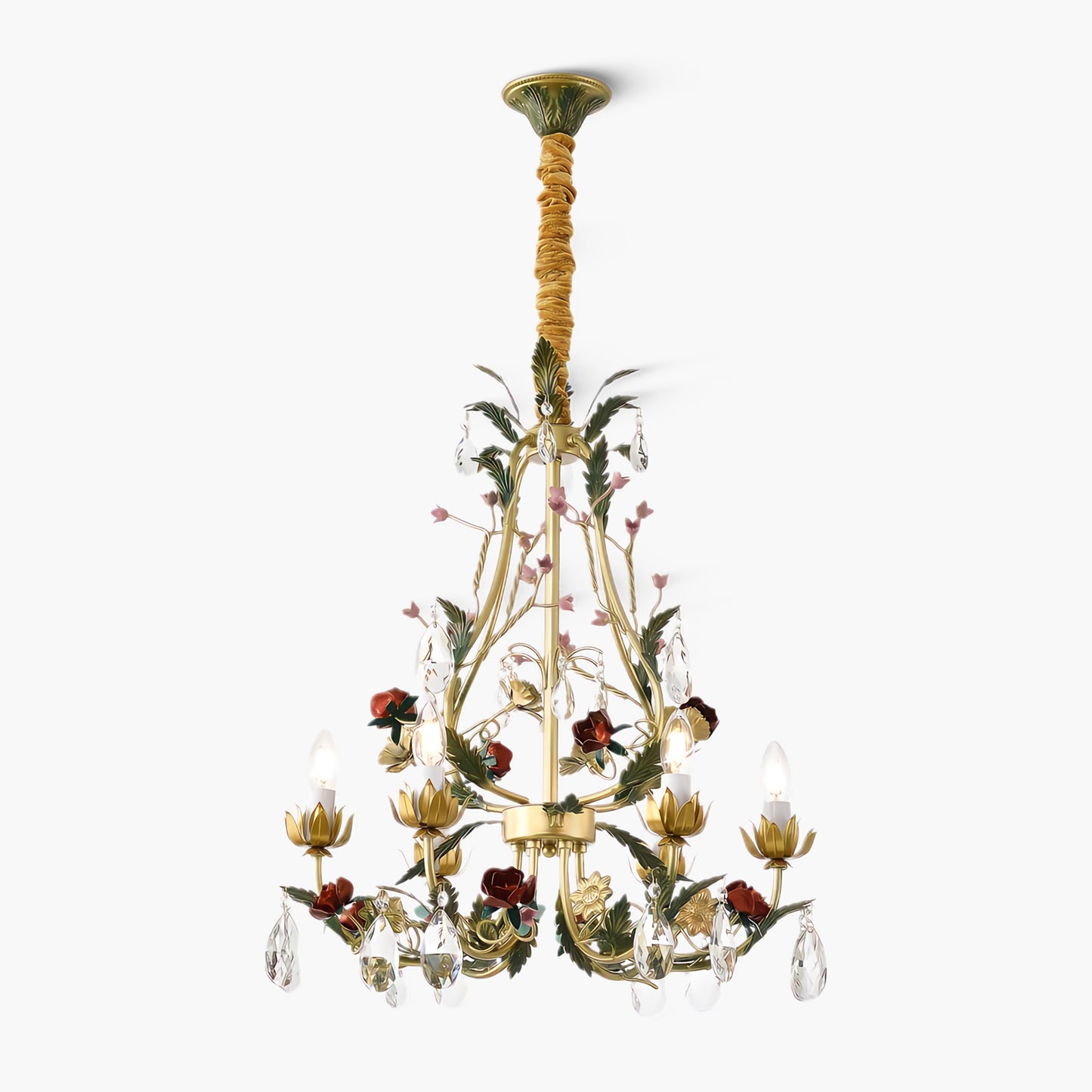 Rose Love Classic Metal Chandelier