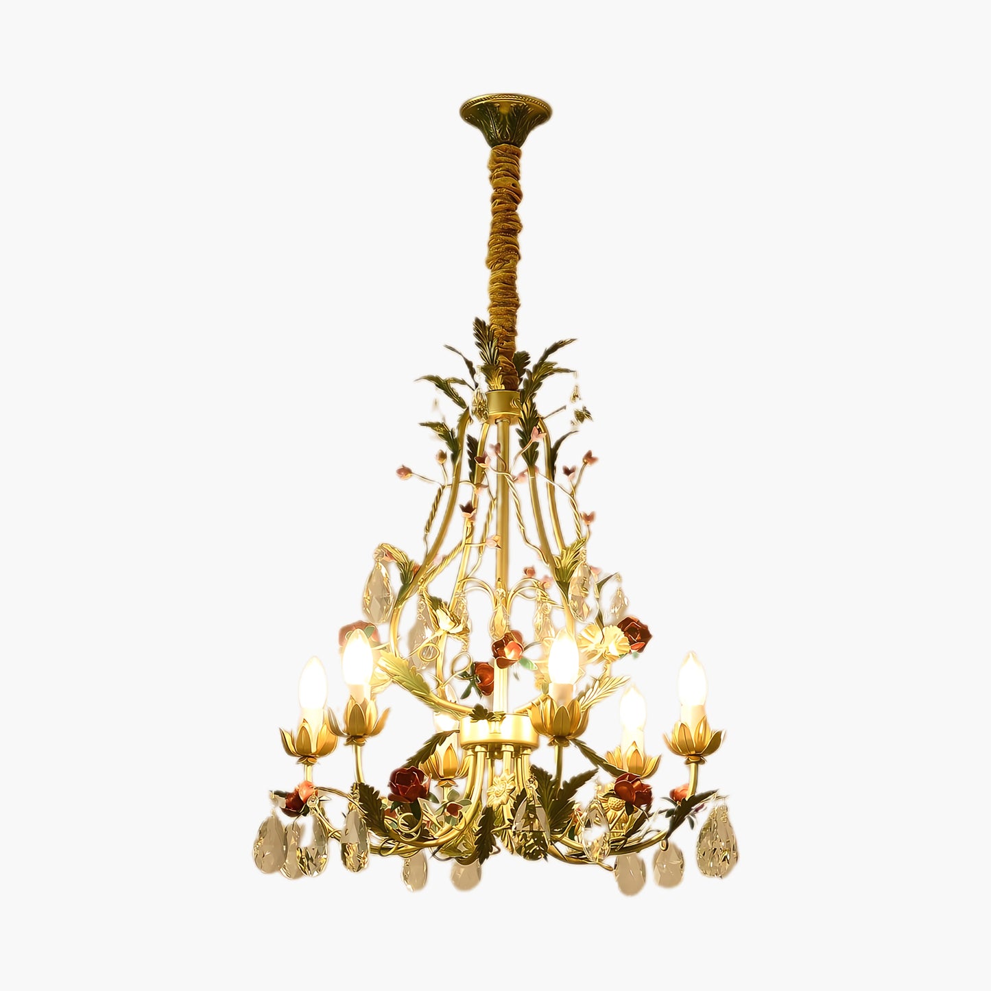 Rose Love Classic Metal Chandelier