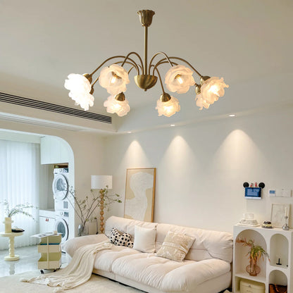 Roses Luxury Crystal Chandelier