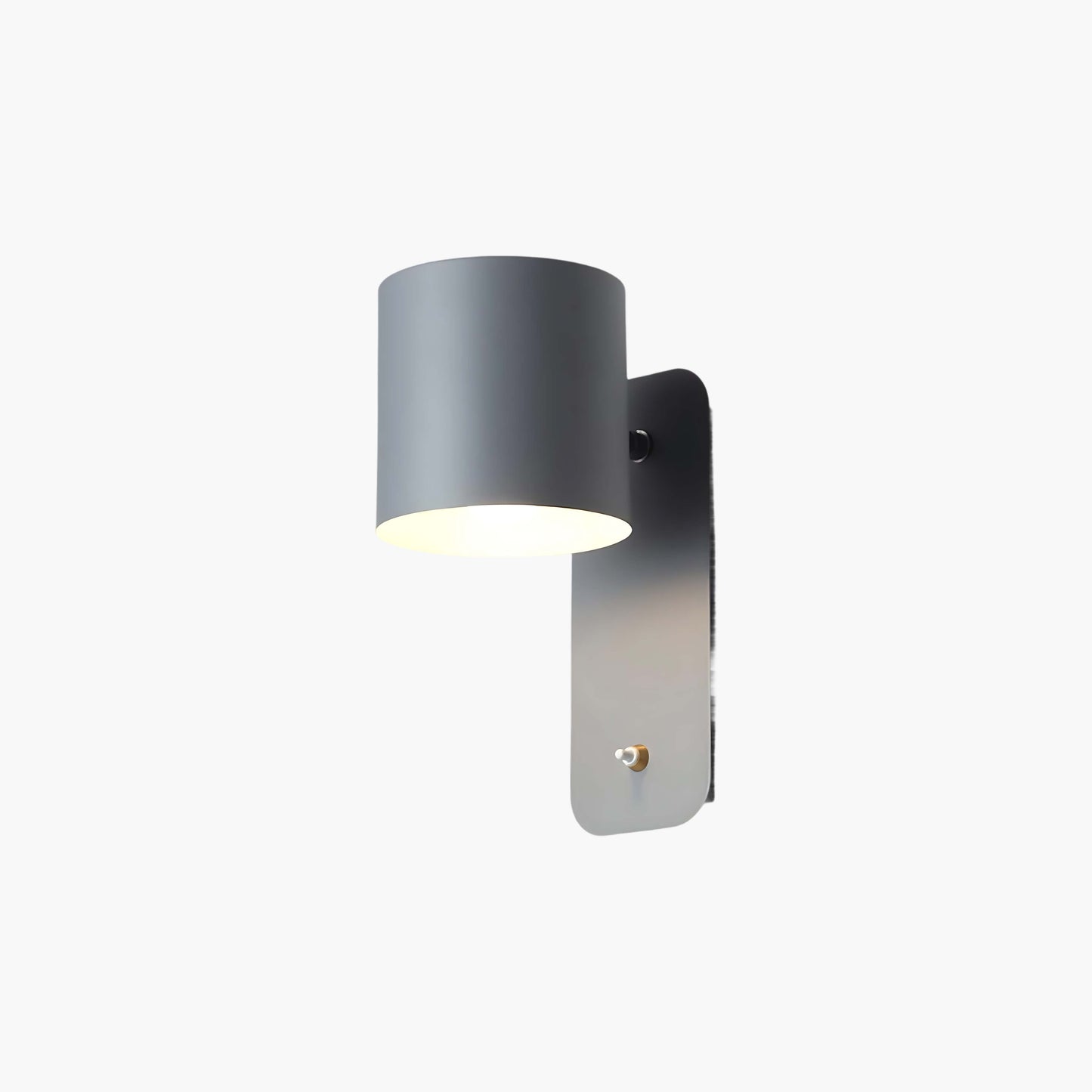 Rotatable Cylinder Minimalist Metal Wall Lamp