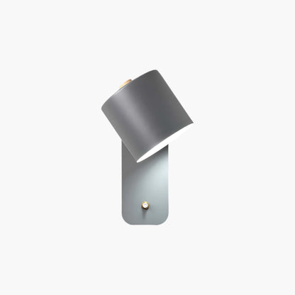 Rotatable Cylinder Minimalist Metal Wall Lamp